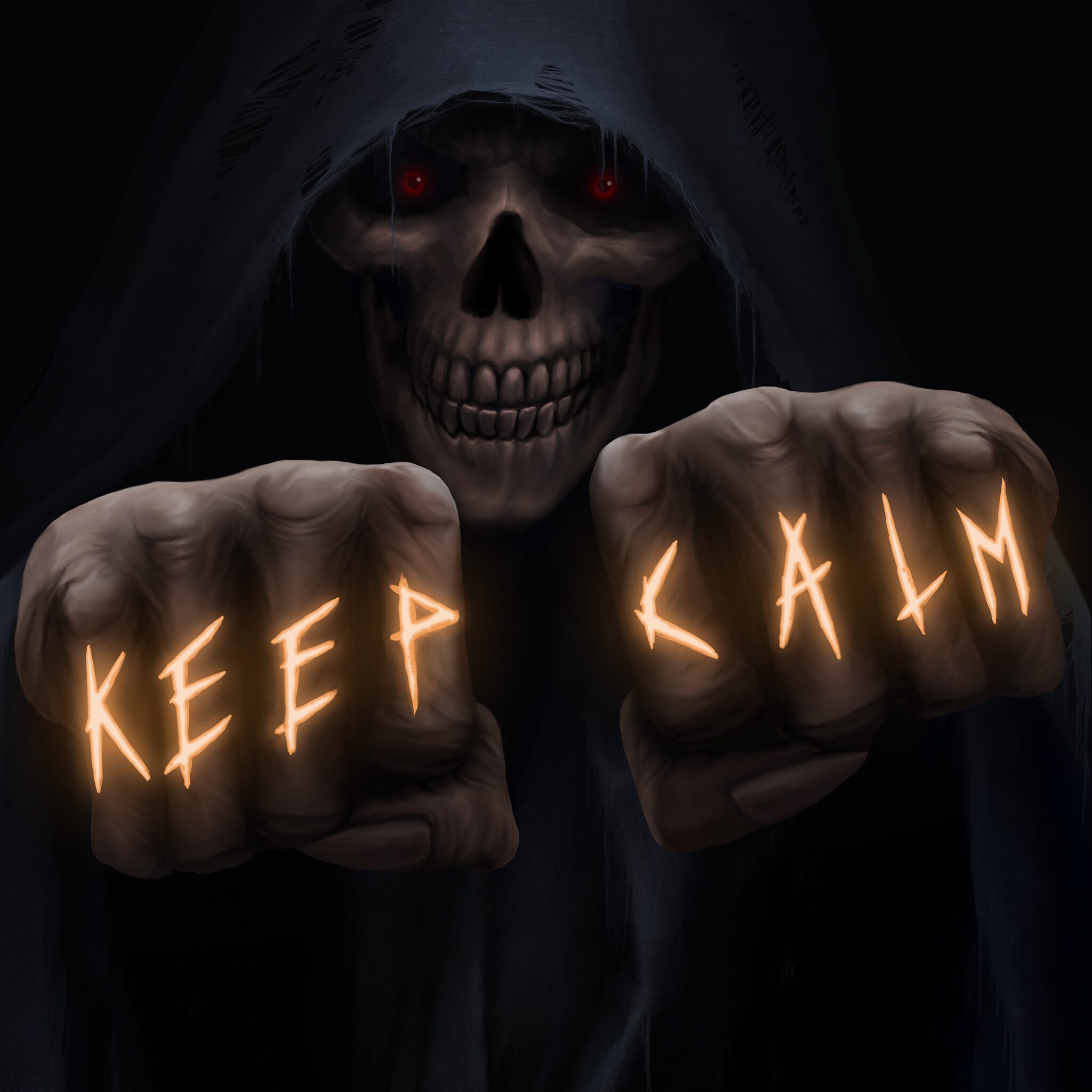 XPOSED  Keep Calm Skull Avatar PS4  buy online and track price history   PS Deals France